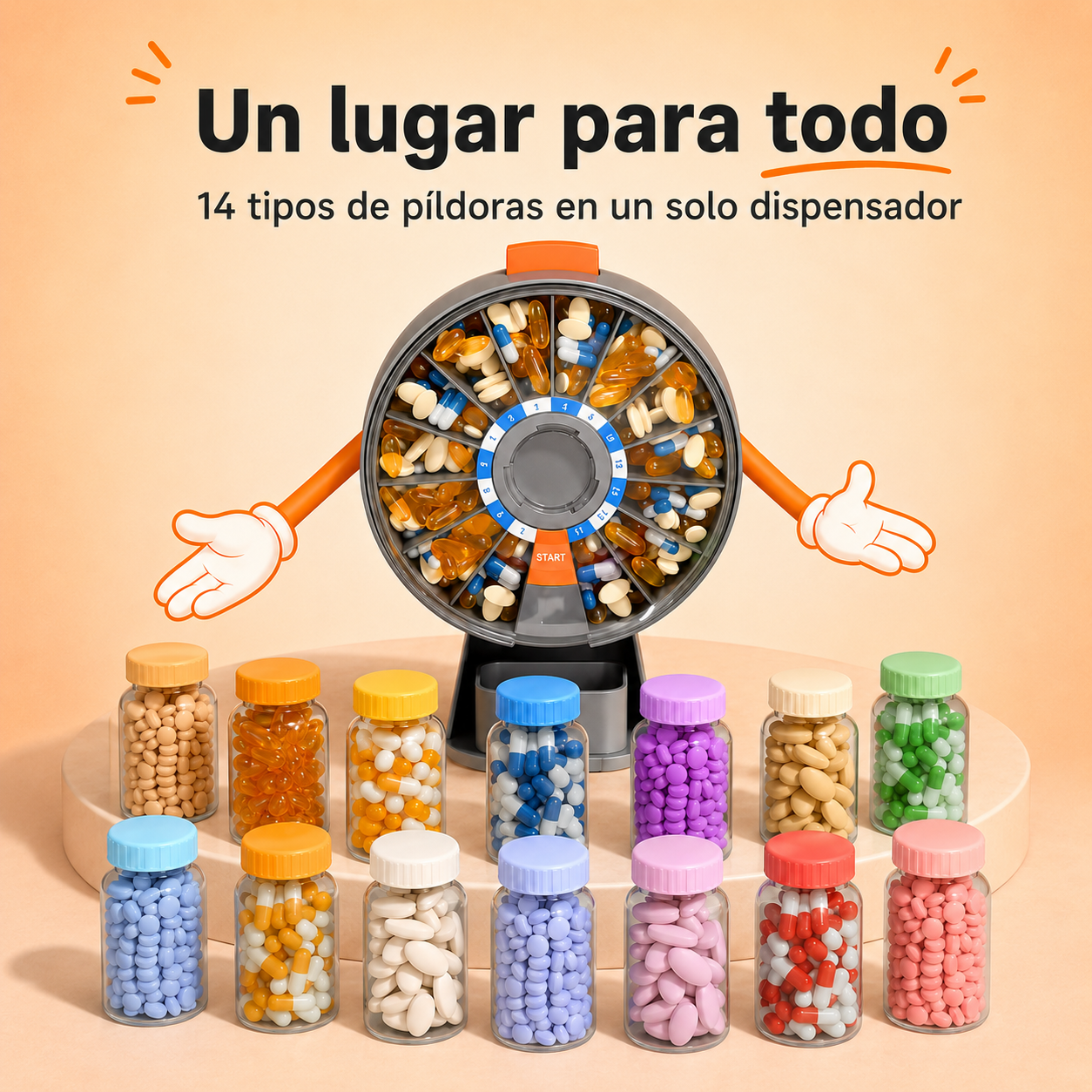Organiza 14 días de tu rutina en un solo lugar